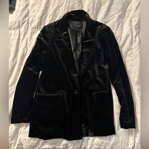 Banana Republic velvet blazer.
